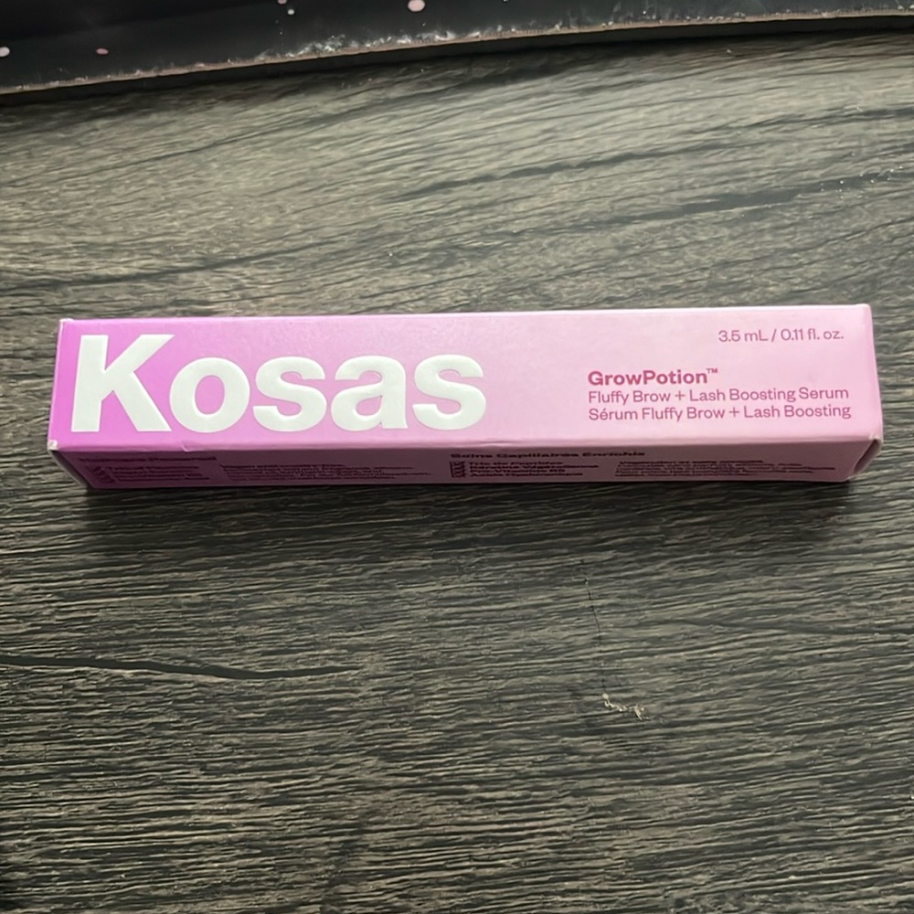 NIB Kosas GrowPotion Fluffy Brow + Lash Boosting Serum